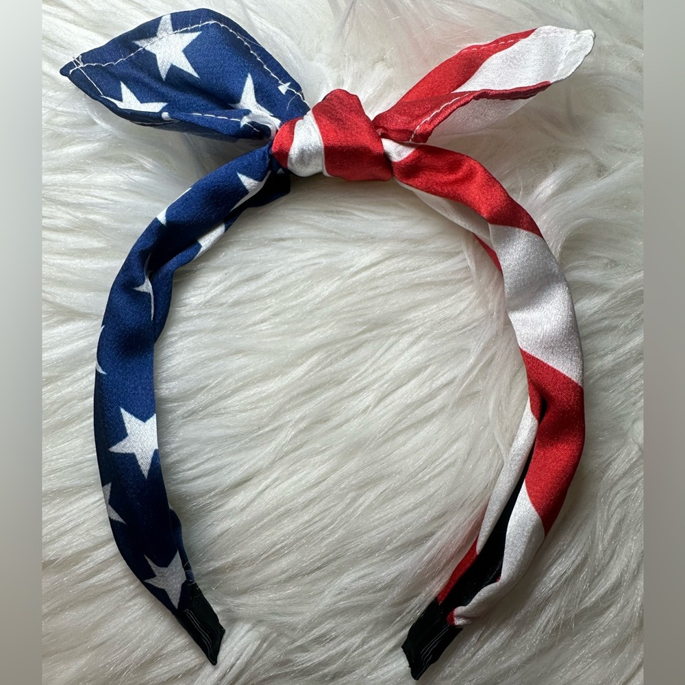 Forever21 Women Ladies Girls Cute Stars and Stripes Headband ~ Fourth of July